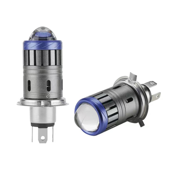 FOCO DELANTERO LED LUPA ROJA AZUL MILTIVOLTAJE CD-2040