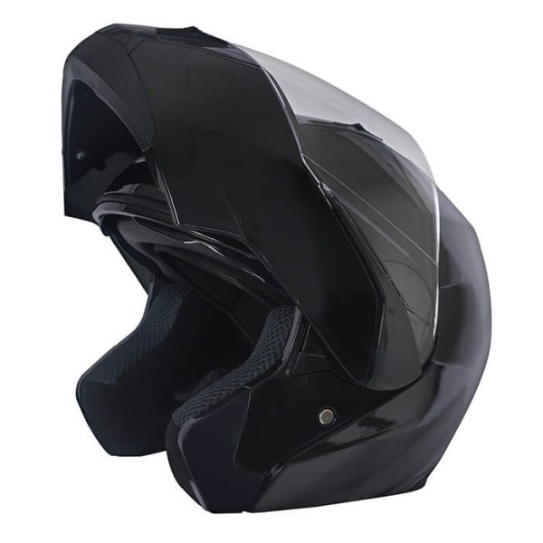 CASCO ABATIBLE LED NEGRO MATE XL-L GDM