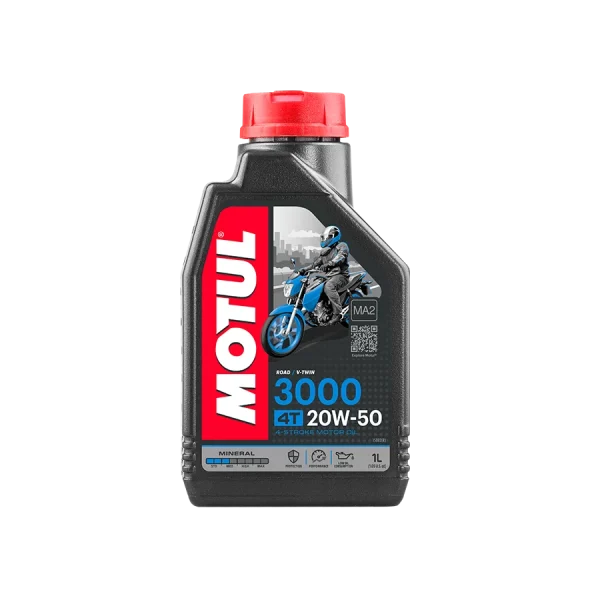 ACEITE PARA MOTO MOTUL 3000 X 20W50 1L ML