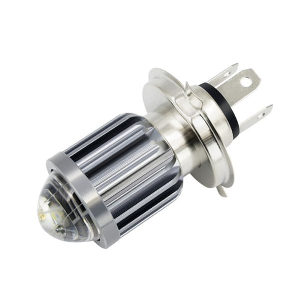 FOCO DELANTERO LED CAÑON DE ACERO H4 LUZ AZUL AMBAR BLANCO PULSAR CD-1135