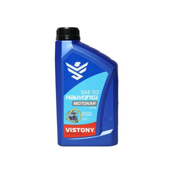 ACEITE VISTONY RAYBON 20W50 API SM JASO X 1 LT