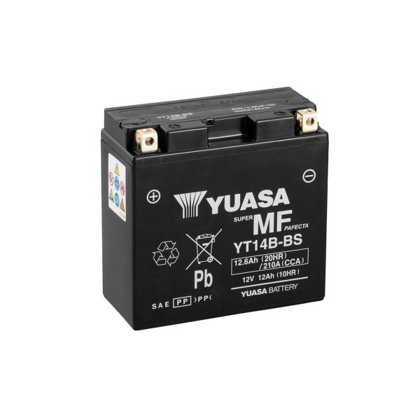 BATERIA RAUDO YB36AH-BS NEGRA DE 12 PLACAS