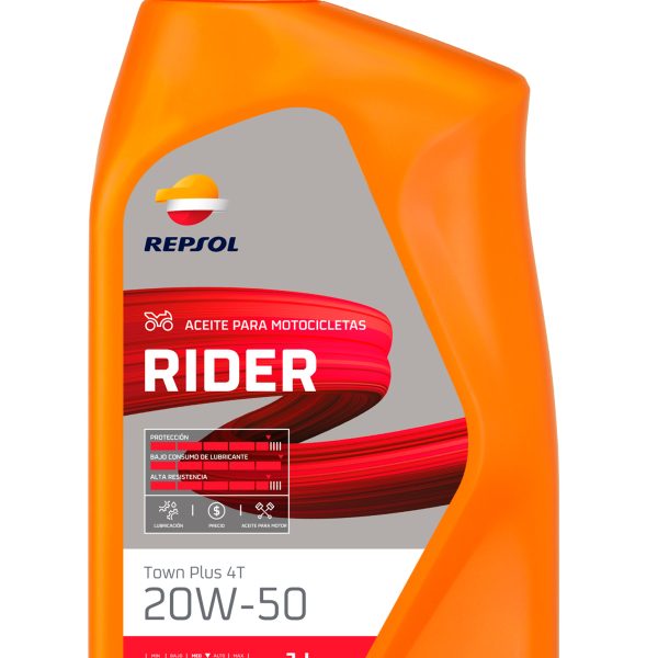 ACEITE REPSOL RIDER TOWN 4T 20W50 X 1 LT MINERAL