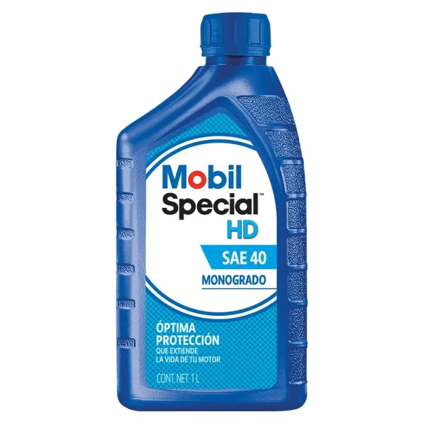 ACEITE PARA MOTO MOBIL HD 40 X 1 LT